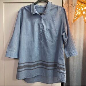 🚫DONATED 🚫Toad & Co Quarter-Sleeve Cotton Shirt